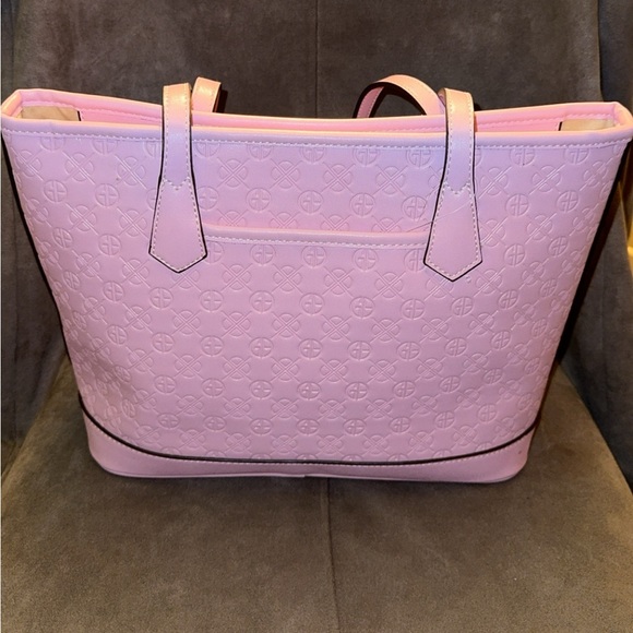 NWT Never Used Giani Bernini Debossed Signature Tote w/ matching wristlet - Picture 4 of 7